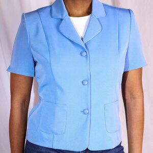 Blue short-sleeved jacket from the brand Tradition